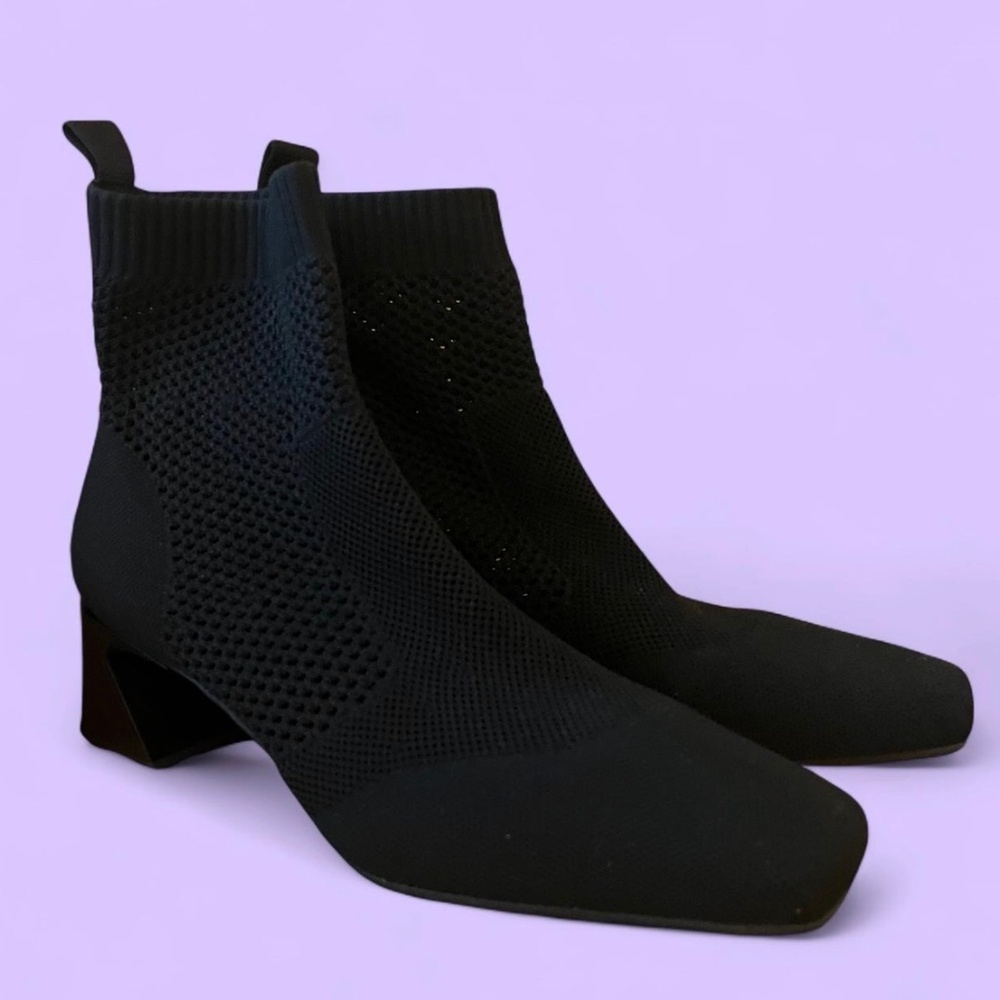 Sleek Black Ankle Boots